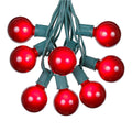 125 Red Globe Bulbs Patio String Lights E899