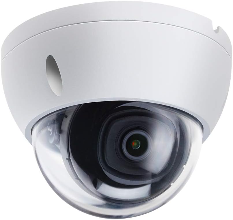 8MP Starlight POE IP Outdoor Dome Camera with 2.8mm Fixed Lens M81288
