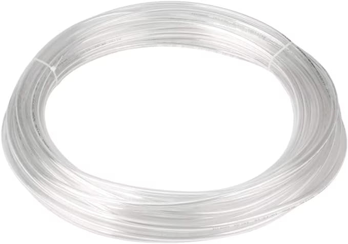 Pneumatic Tubing 6mm x 4mm PU Polyurethane Tube Air Hose Line Clear 32.8ft/10Meters J24302