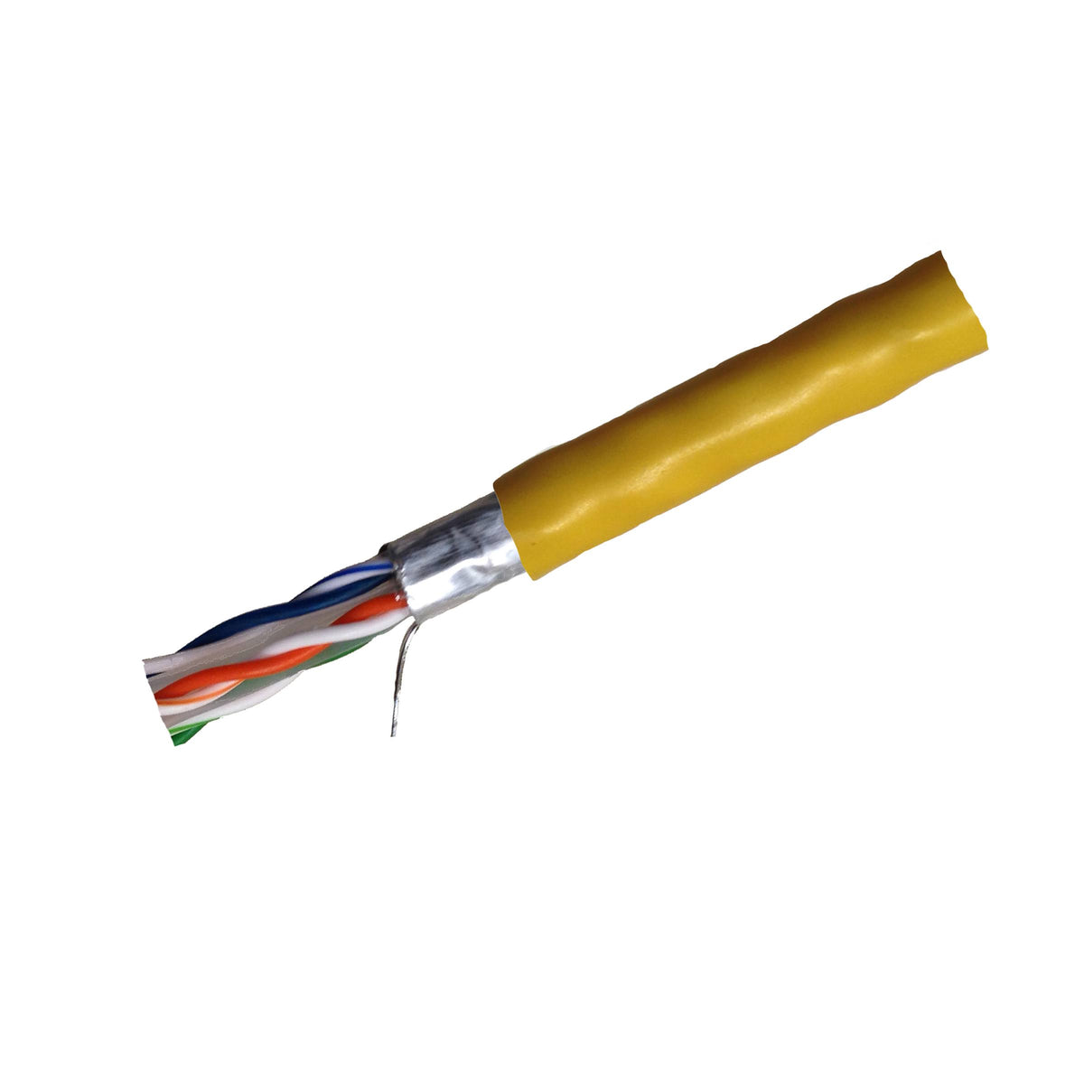 Cat6 Enhanced F/UTP Solid 4/23 CMP Plenum Ethernet Cable F974