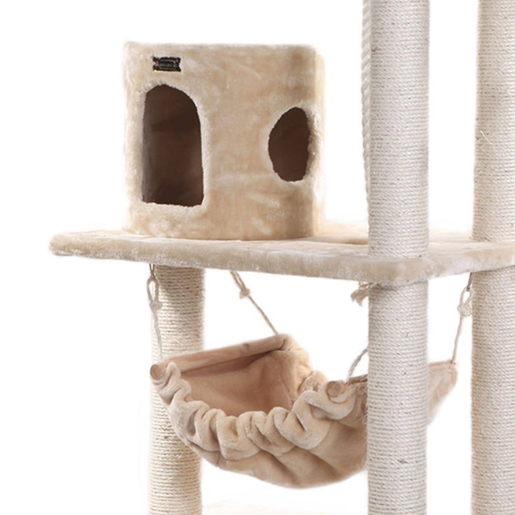 Beige 62 inch Cat Tree K731811
