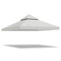 10x10ft Grey Gazebo Canopy Replacement V34361
