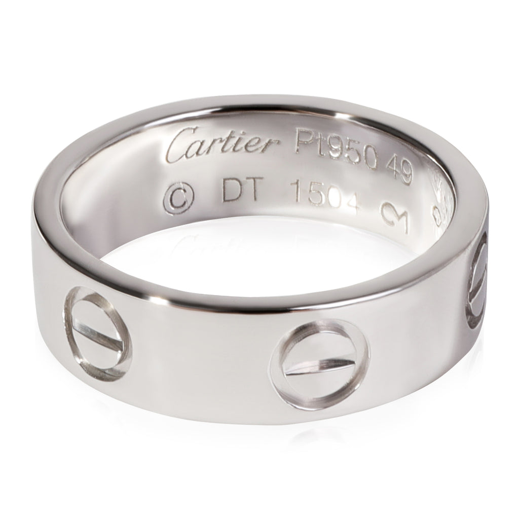Platinum Love Ring N938