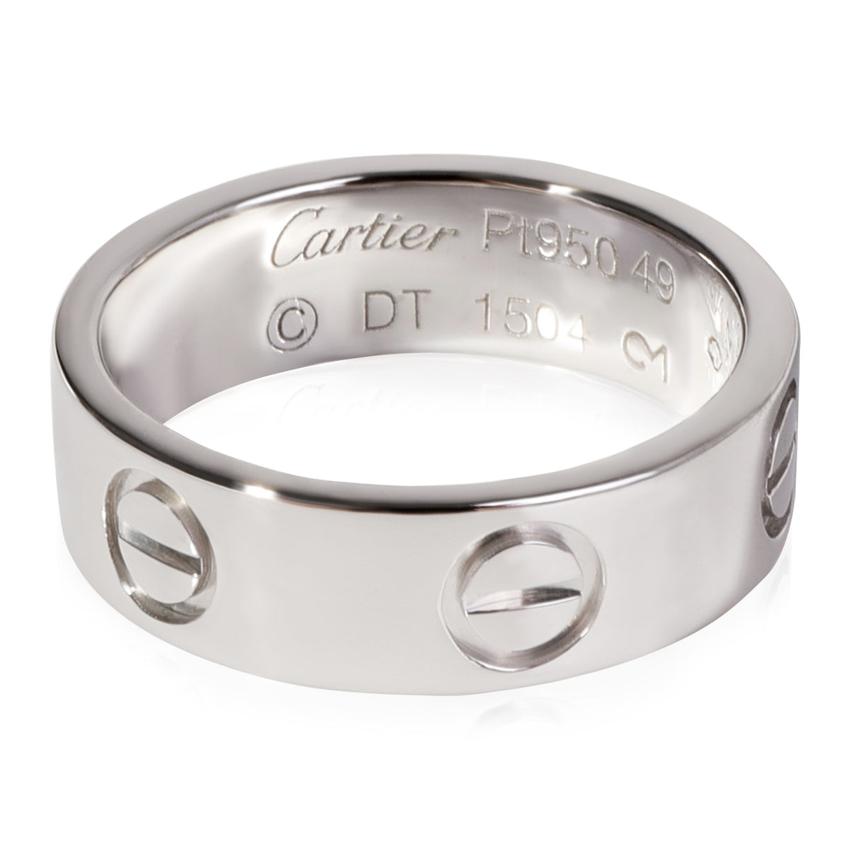 Platinum Love Ring N938