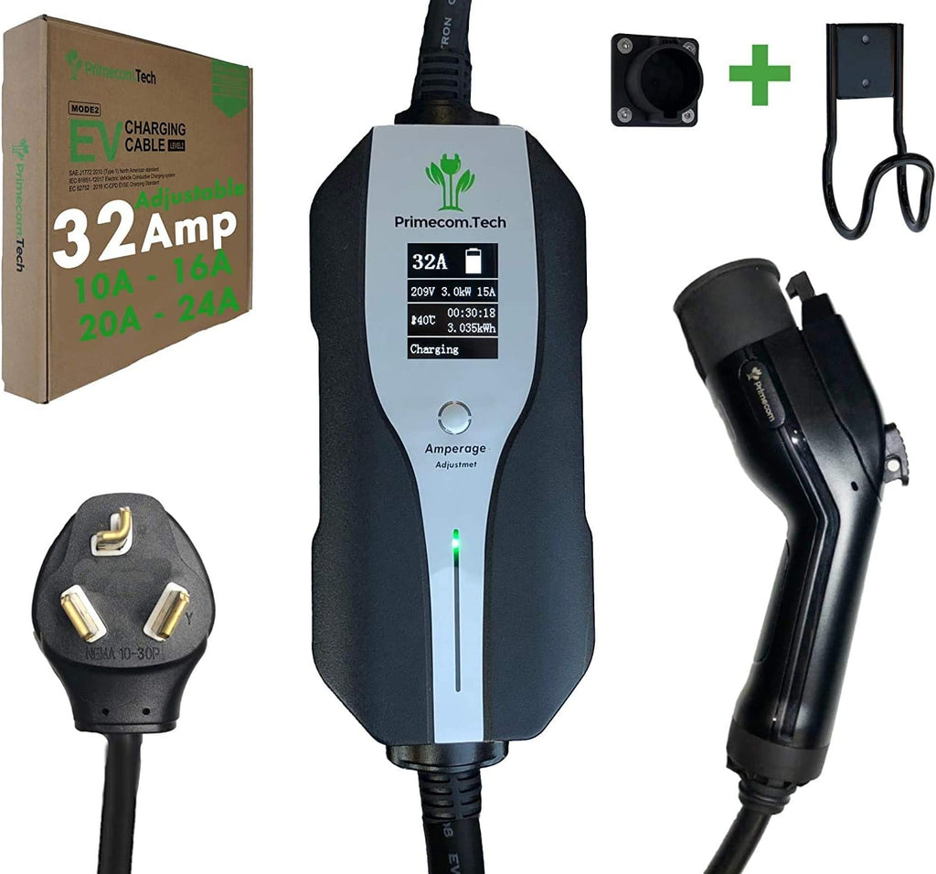 Level 2 Electric Vehicle Charger with 30 Ft Cable H89609