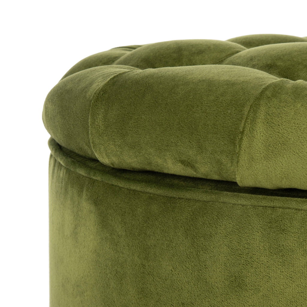 Tufted Storage Ottoman F90868