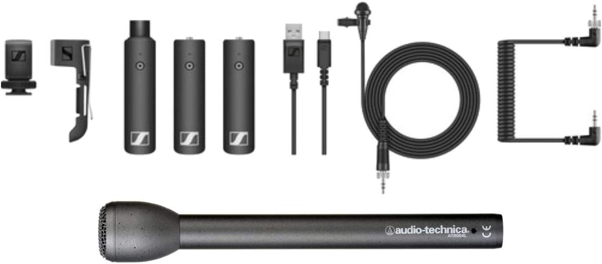 Portable ENG Set with Handheld Omnidirectional Dynamic Microphone T183