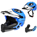 Kids Detachable Full Face Helmet for Cycling Skateboarding Roller Skating G1785