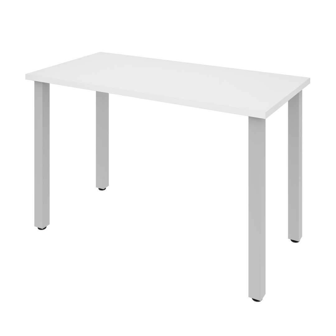 24x22 x 48x22 Table with Square Metal Legs in Black M2952